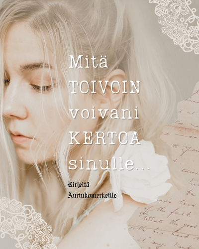 Mitä toivoin voivani kertoa Sinulle - Runoja 12 Aurinkomerkille