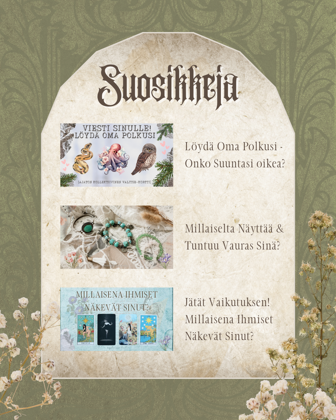 PYSÄHTYNYT HETKI - Luova & Maaginen Astrologia & Tarot Yhteisö